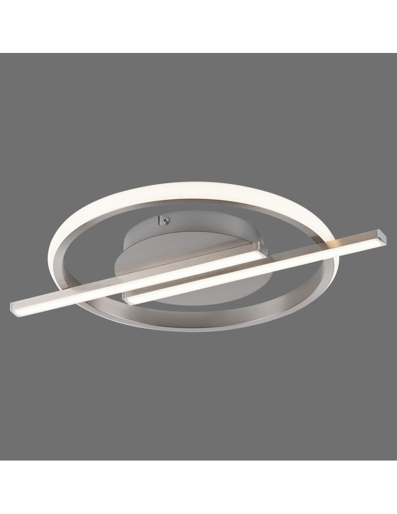 Paul Neuhaus Korsa Lampa Sufitowa Srebrny 14130-55