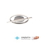 Paul Neuhaus Korsa Lampa Sufitowa Srebrny 14130-55