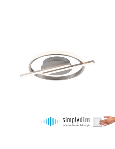 Paul Neuhaus Korsa Lampa Sufitowa Srebrny 14130-55 - product 2