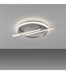Paul Neuhaus Korsa Lampa Sufitowa Srebrny 14130-55