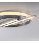 Paul Neuhaus Korsa Lampa Sufitowa Srebrny 14130-55