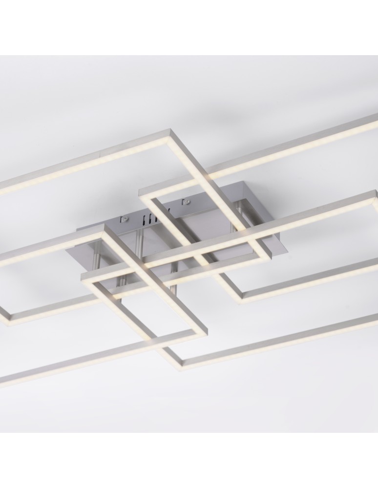 Paul Neuhaus Iven Lampa Sufitowa Stalowy 14151-55