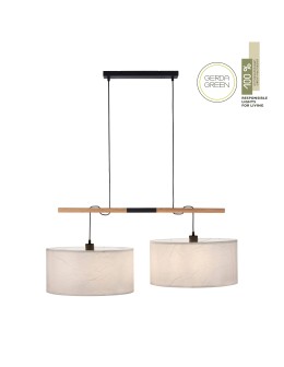 Paul Neuhaus Green Sofie Lampa Wisząca Czary/Drewno 14182-16 - product 2