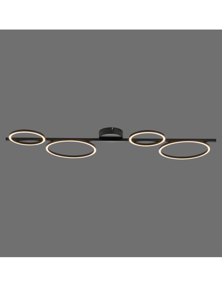 Paul Neuhaus Mini Ritus Lampa Sufitowa Czarny 14211-18