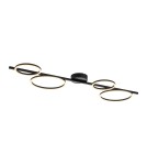 Paul Neuhaus Mini Ritus Lampa Sufitowa Czarny 14211-18