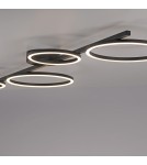 Paul Neuhaus Mini Ritus Lampa Sufitowa Czarny 14211-18