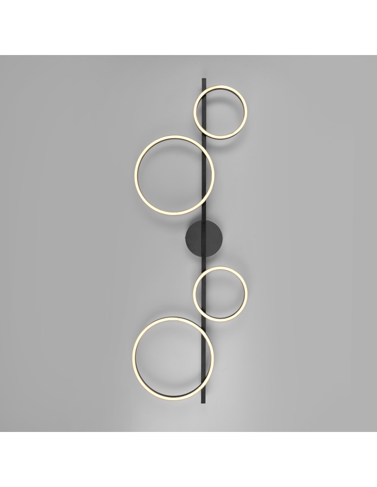 Paul Neuhaus Mini Ritus Lampa Sufitowa Czarny 14211-18