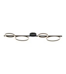 Paul Neuhaus Mini Ritus Lampa Sufitowa Czarny 14211-18