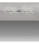 Paul Neuhaus Mini Ritus Lampa Sufitowa Srebrny 14211-21