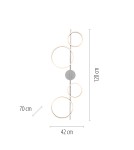 Paul Neuhaus Mini Ritus Lampa Sufitowa Srebrny 14211-21