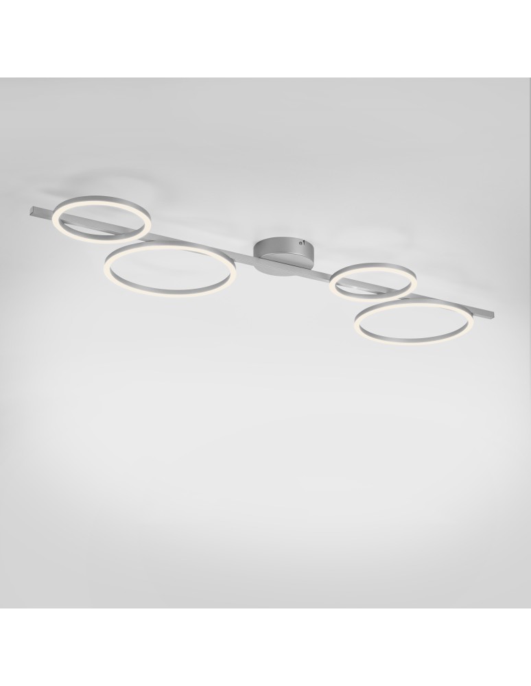 Paul Neuhaus Mini Ritus Lampa Sufitowa Srebrny 14211-21