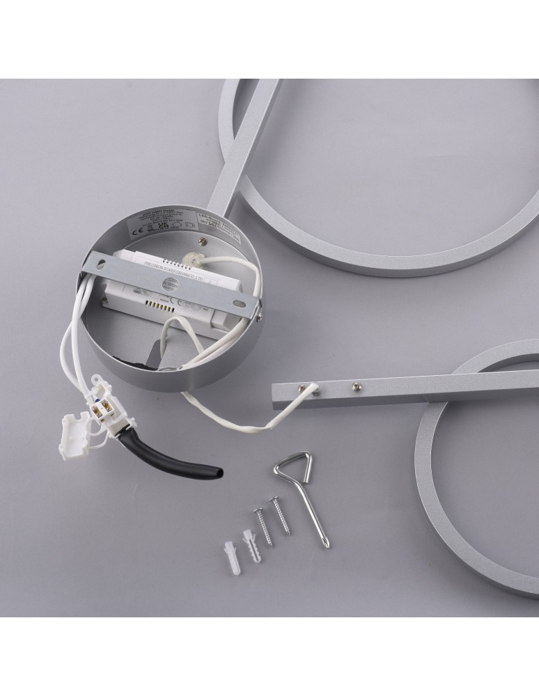 Paul Neuhaus Mini Ritus Lampa Sufitowa Srebrny 14211-21