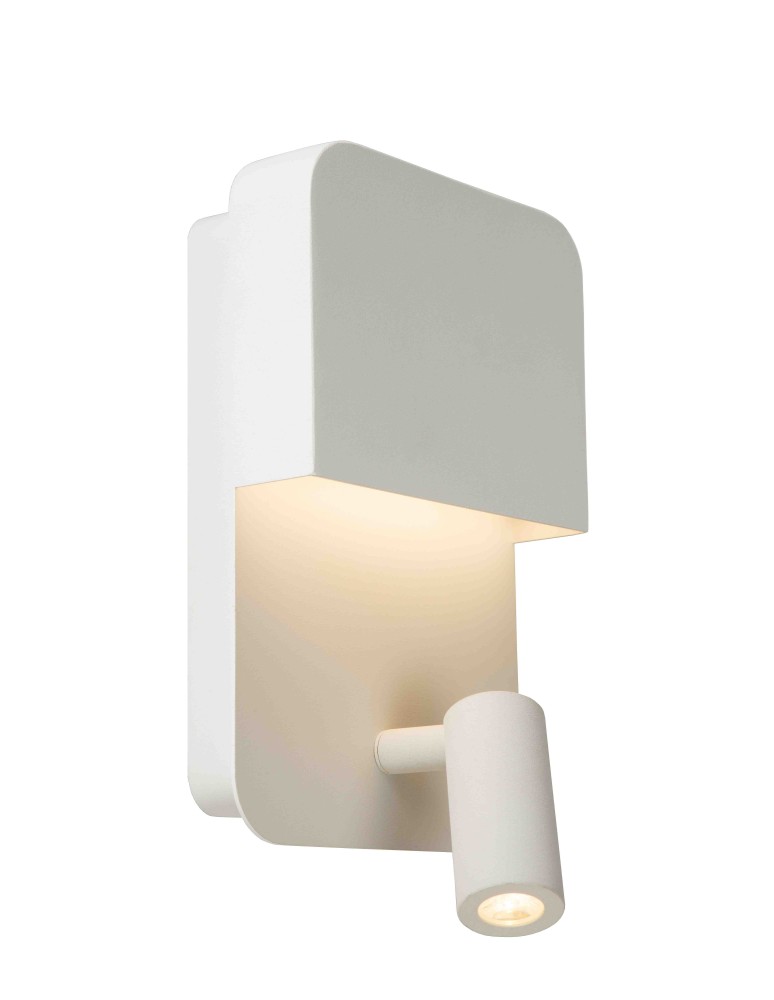 Reading wall lamps - Lucide BOXER Wall mounted LED white 79200/08/31 - product kolory-swiatla.pl 1