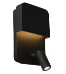 Reading wall lamps - Lucide BOXER Wall mounted LED black 79200/08/30 - product 2