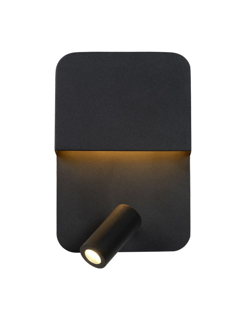 Reading wall lamps - Lucide BOXER Wall mounted LED black 79200/08/30 - product kolory-swiatla.pl 5