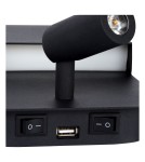 Reading wall lamps - Lucide BOXER Wall mounted LED black 79200/08/30 - product 7