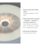 Paul Neuhaus Vertigo Lampa Sufitowa Biały 14383-16