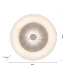 Paul Neuhaus Vertigo Lampa Sufitowa Biały 14383-16