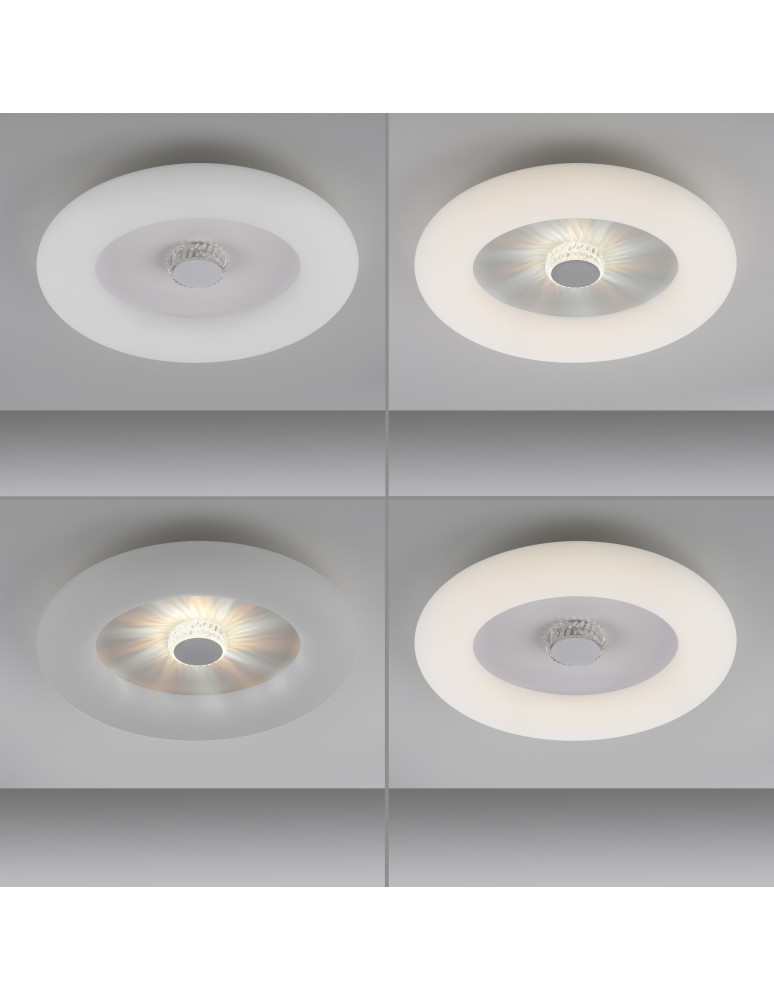 Paul Neuhaus Vertigo Lampa Sufitowa Biały 14383-16