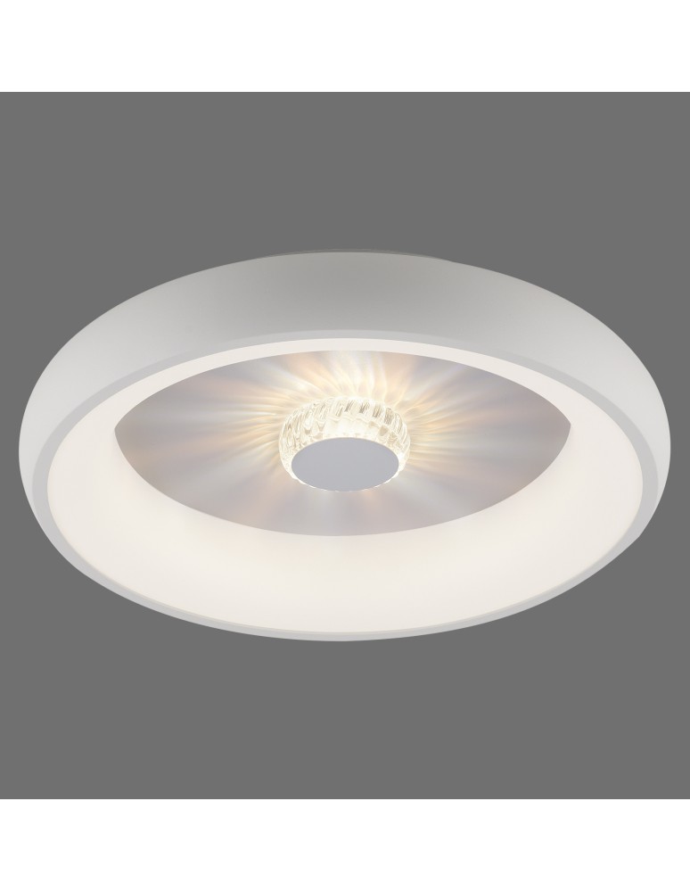 Paul Neuhaus Vertigo Lampa Sufitowa Biały/Szary 14384-16
