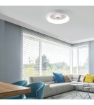 Paul Neuhaus Vertigo Lampa Sufitowa Biały/Szary 14384-16