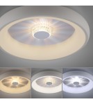 Paul Neuhaus Vertigo Lampa Sufitowa Biały/Szary 14384-16