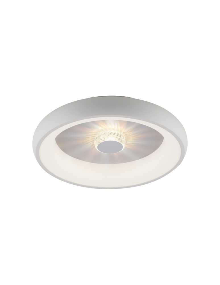 Paul Neuhaus Vertigo Lampa Sufitowa Biały/Szary 14384-16