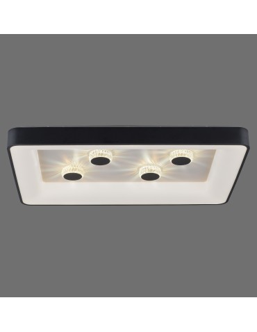 Paul Neuhaus Vertigo Lampa Sufitowa Czarny 14385-18