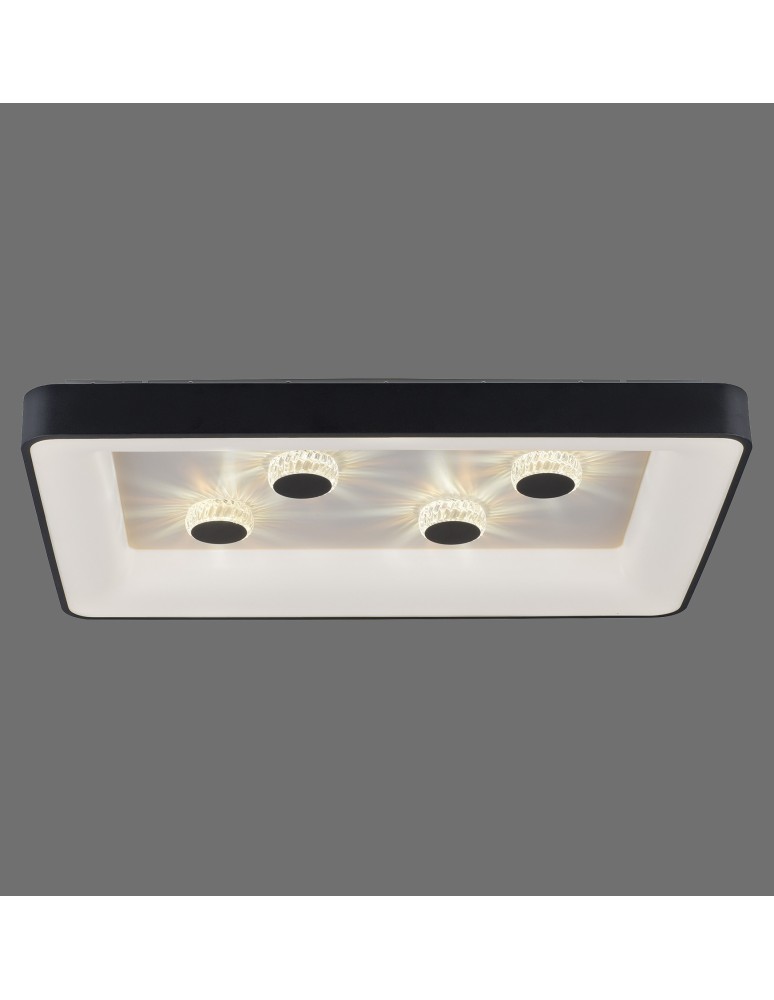 Paul Neuhaus Vertigo Lampa Sufitowa Czarny 14385-18