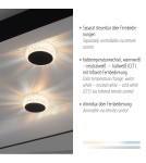 Paul Neuhaus Vertigo Lampa Sufitowa Czarny 14385-18
