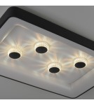 Paul Neuhaus Vertigo Lampa Sufitowa Czarny 14385-18