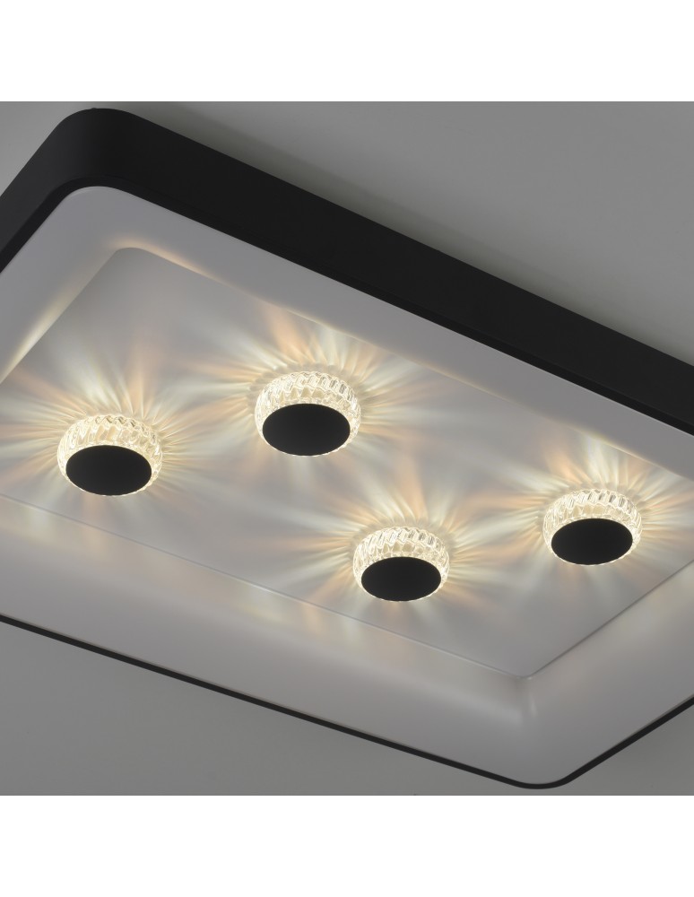 Paul Neuhaus Vertigo Lampa Sufitowa Czarny 14385-18