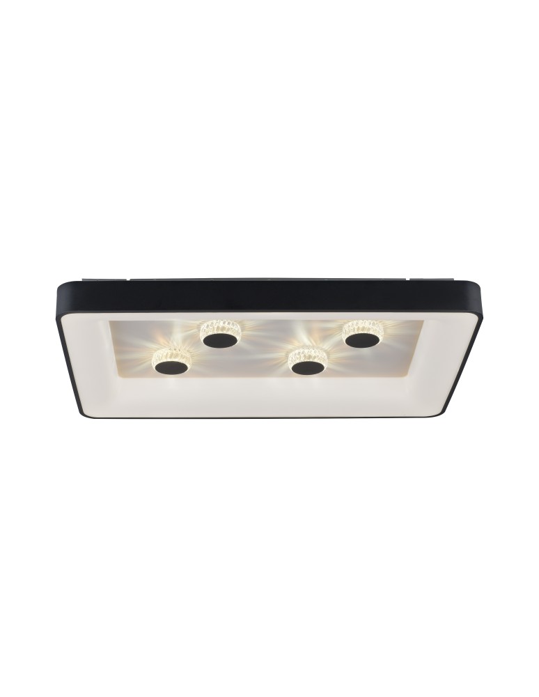 Paul Neuhaus Vertigo Lampa Sufitowa Czarny 14385-18