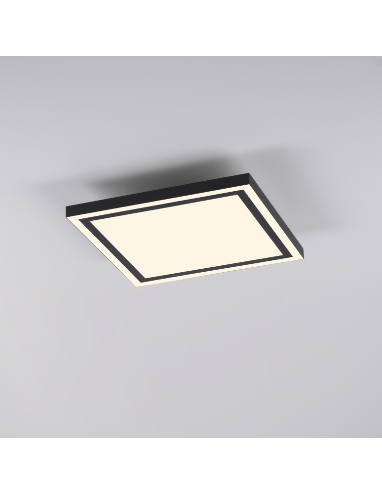 Paul Neuhaus Edging-Smart Lampa Sufitowa Czarny 14450-18