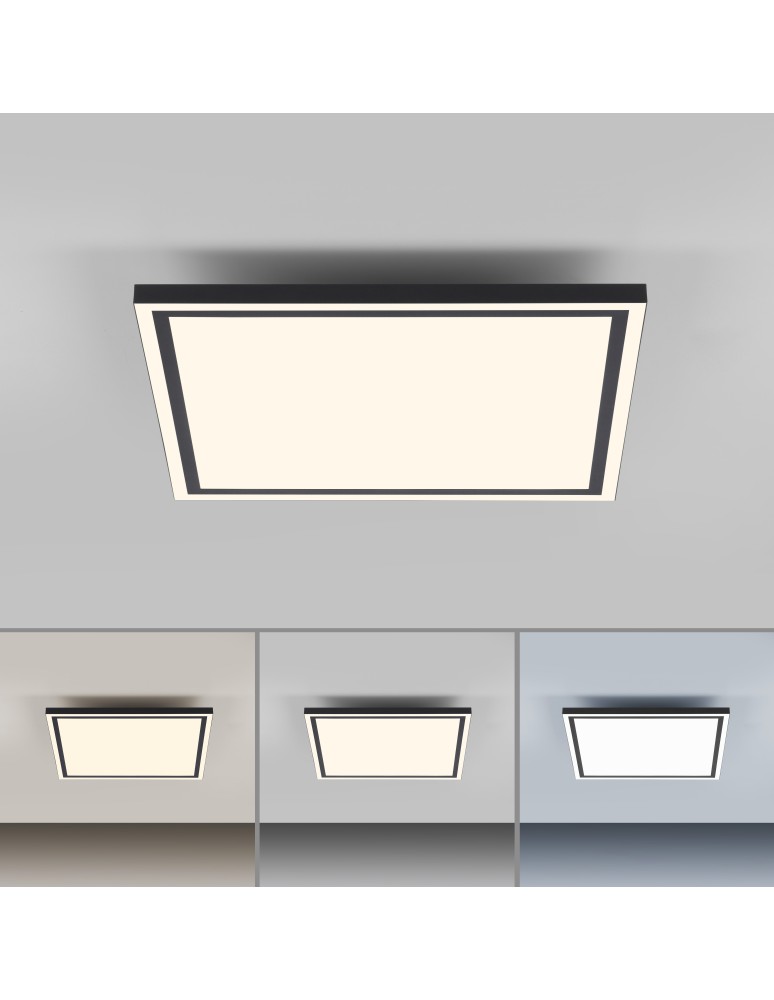 Paul Neuhaus Edging-Smart Lampa Sufitowa Czarny 14451-18