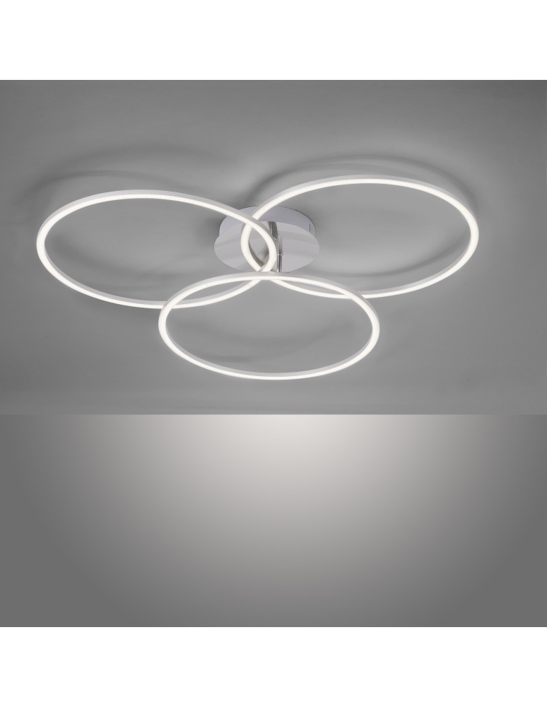 Paul Neuhaus Ivanka Lampa Sufitowa Stalowy 14539-55