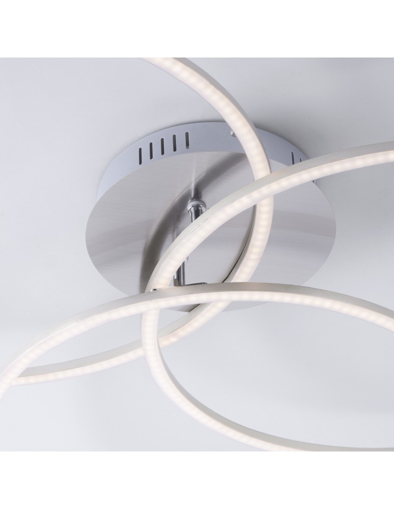 Paul Neuhaus Ivanka Lampa Sufitowa Stalowy 14539-55