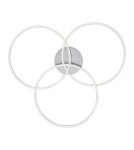 Paul Neuhaus Ivanka Lampa Sufitowa Stalowy 14539-55