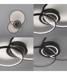 Paul Neuhaus Asmina Lampa Sufitowa Czarny 14540-18