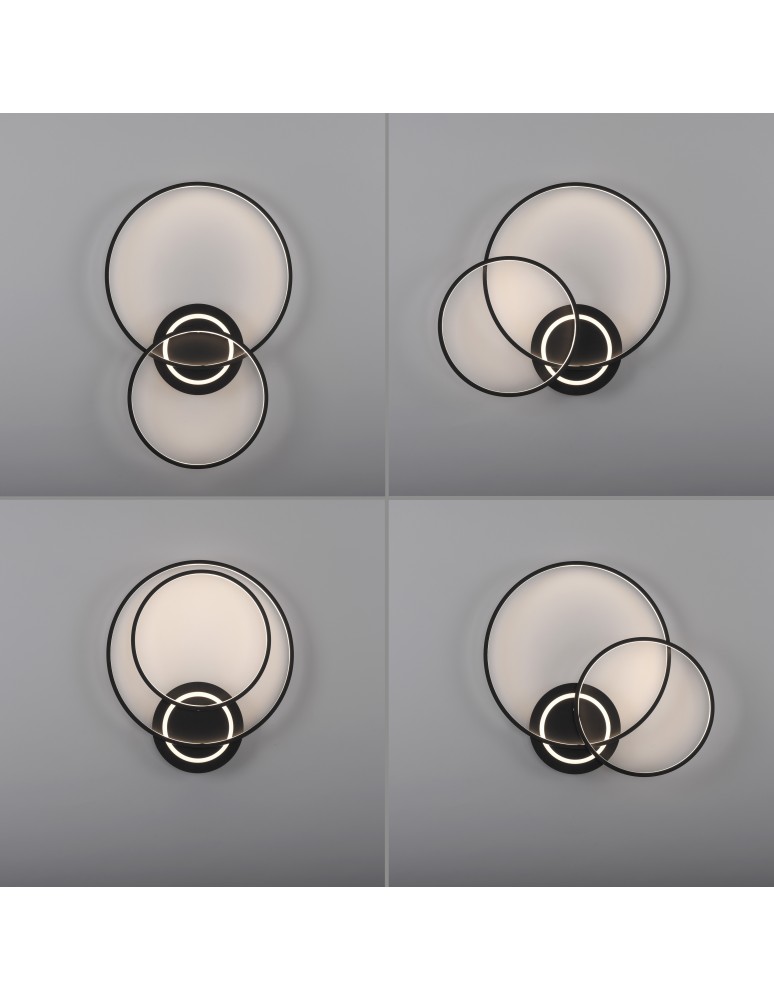 Paul Neuhaus Asmina Lampa Sufitowa Czarny 14540-18