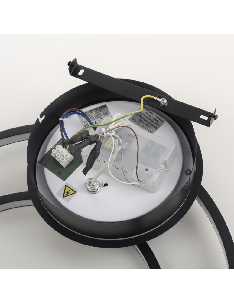 Paul Neuhaus Asmina Lampa Sufitowa Czarny 14540-18