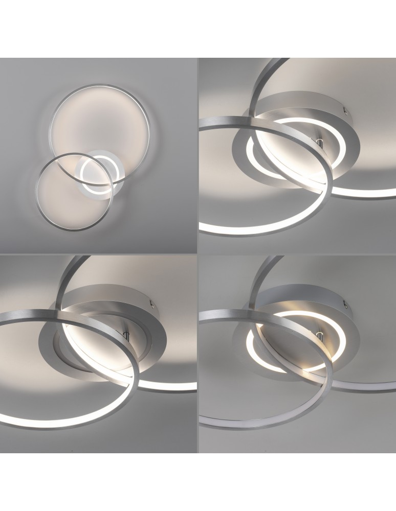 Paul Neuhaus Asmina Lampa Sufitowa Aluminium 14540-95