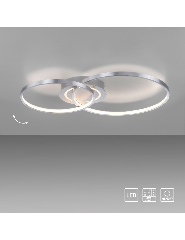 Paul Neuhaus Asmina Lampa Sufitowa Aluminium 14540-95