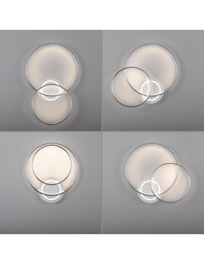 Paul Neuhaus Asmina Lampa Sufitowa Aluminium 14540-95