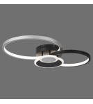 Paul Neuhaus Papilon Lampa Sufitowa Czarny/Aluminium 14548-18