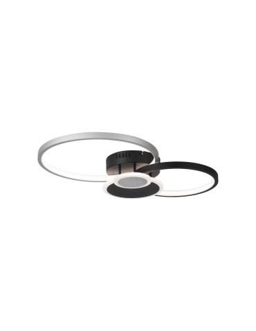 Paul Neuhaus Papilon Lampa Sufitowa Czarny/Aluminium 14548-18 - produkt 2