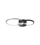 Paul Neuhaus Papilon Lampa Sufitowa Czarny/Aluminium 14548-18