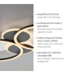 Paul Neuhaus Trooper Lampa Sufitowa Biały/Drewno 14552-16