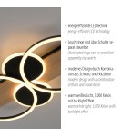 Paul Neuhaus Trooper Lampa Sufitowa Czarny/Drewno 14552-18