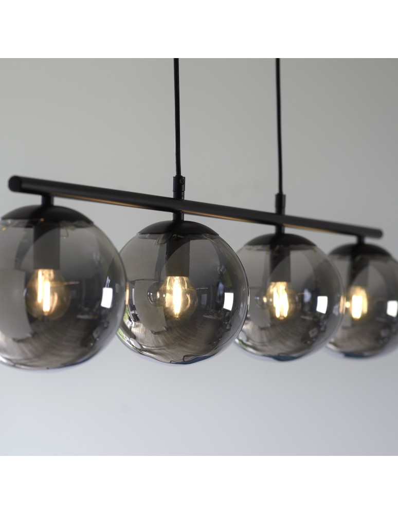 Paul Neuhaus Big Widow Lampa Wisząca Czarny 14604-18